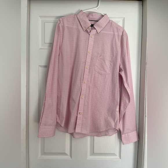 Nautica Pink Casual Button Down Shirt - Picture 1 of 14